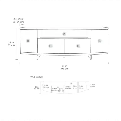 BDI Sweep 8438 Charcoal Stained Ash
